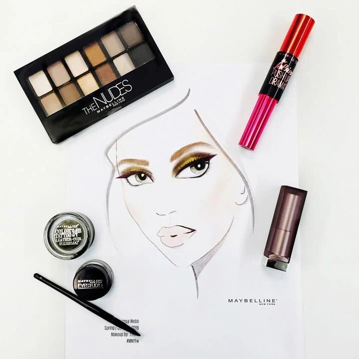 Gel Eyeliner nyfw makeup inspiration