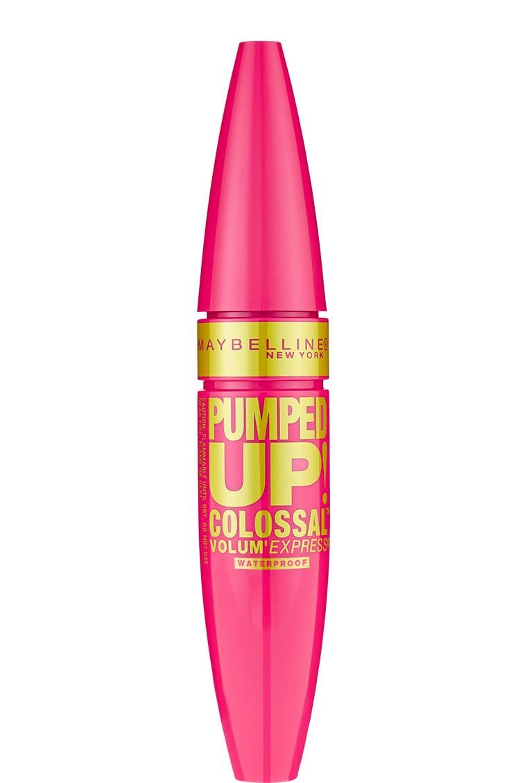 Maybelline Mascara Pumped Up Colossal Waterproof Brownish Black 041554409338 C