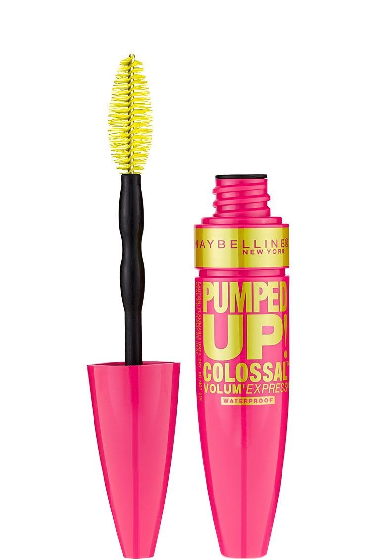 Maybelline Mascara Pumped Up Colossal Waterproof Brownish Black 041554409338 O