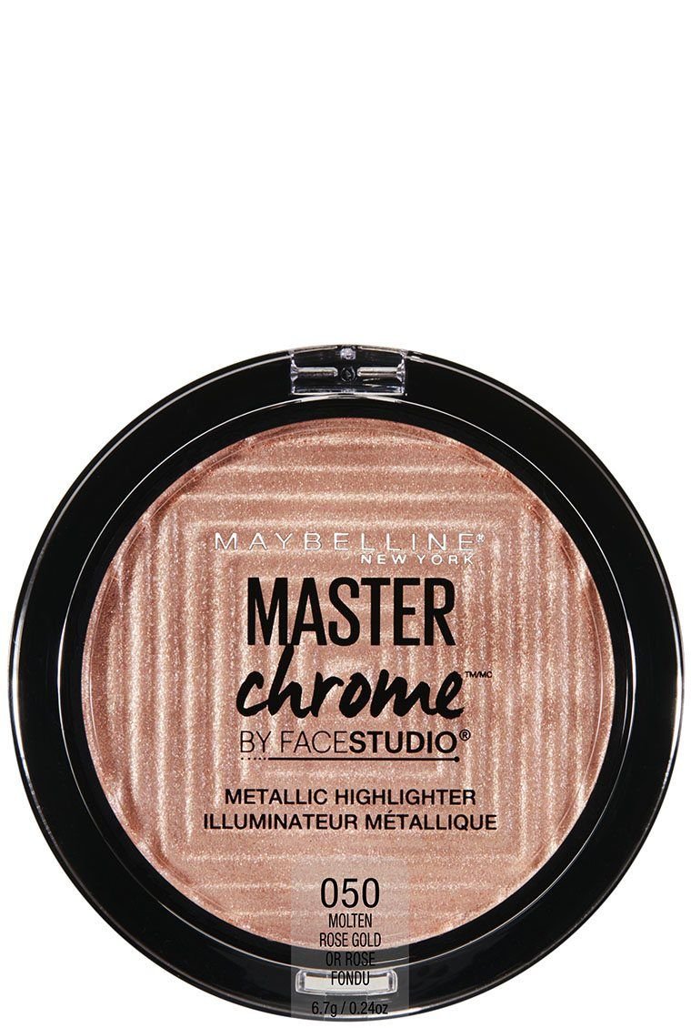 maybelline highlighter facestudio master chrome metallic molten rose gold 041554542578 c